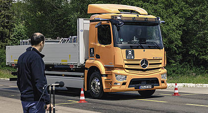 Daimler Truck A: Drei Hersteller testen in Münsingen 