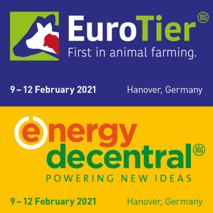 EuroTier und EnergyDecentral: EuroTier auf Februar 2021 verschoben