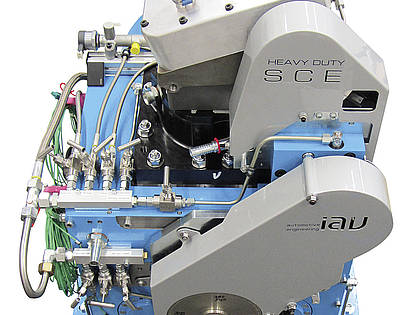 Der Einzylinder-Forschungsmotor mit zwei Litern Hubraum ist ein wichtiger Bestandteil der Wasserstoff-Aktivitäten von IAV. Er ermöglicht realitätsnahe Untersuchungen typischer Heavy-Duty-Nutzungsszenarien.