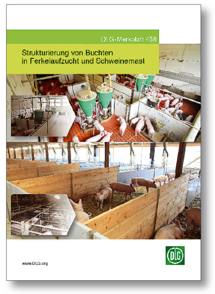 DLG-Merkblatt: Buchtenstrukturierung in der Schweinehaltung