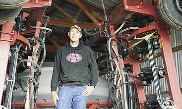 Für Michael Thompson aus Kansas ist die ’No-Till’ Konferenz Fortbildung und Chance zum Erfahrungsaustausch mit anderen regenerativ wirtschaftenden Farmern.