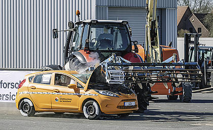 Unfallforschung: Unfälle mit Traktoren: Selten, aber meist schwer