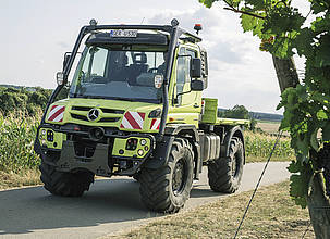 Der U 530 hat eine EU-weite Traktorenzulassung.