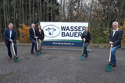 Wasserbauer: Baubeginn in Waldneukirchen