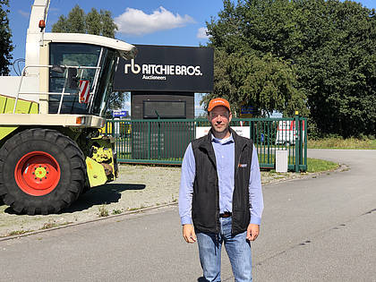 Ritchie Bros.: Enrico Sieber wird neuer Regionalvertriebsleiter