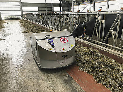 Fütterungstechnik: Roboter schieben auch nach Feierabend