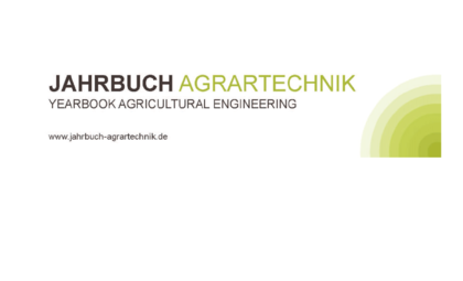 TU Braunschweig: Neue Ausgabe des Jahrbuchs Agrartechnik