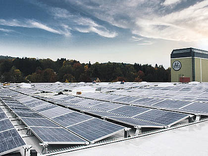 Das BPW-Werk in Wiehl bezieht seinen gesamten Strom nun aus erneuerbaren Quellen.
