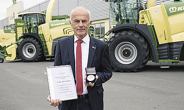 Dr. Josef Horstmann erhielt die Max-Eyth-Denkmünze in Silber.