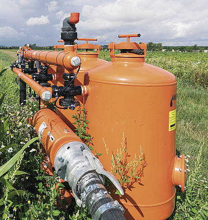 Bewässerungsverfahren: Tropfrohr versus Wasserkanone