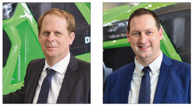 Jens Schroers (links) ist neuer Vertriebsleiter Nord und Sebastian Pugge hat die Regionalleitung in Norddeutschland übernommen.