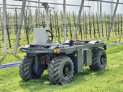 Obst- und Weinbauroboter: Testbetrieb startet in Sachsens Obstplantagen