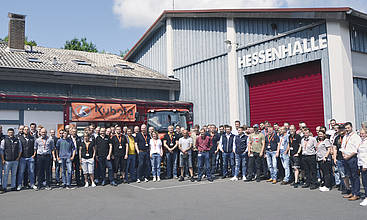 65 Kubota Händler waren bei der Werkstattleitertagung in Hohenroda vertreten.