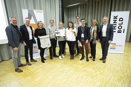 Stihl: Hochschule München gewinnt neuen Stihl-Innovationspreis