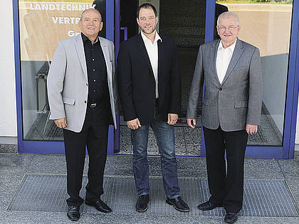 Die neue Geschäftsführung der Agram (v.l.): Petrick Gaens, Dr. Enrico Sieber und Wolfgang Locke.