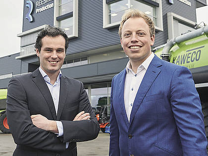 Patrik Roelofs (links) und Rens Veeneman führen ab 1. Februar 2020 die Geschäfte von Reesink Production B.V..