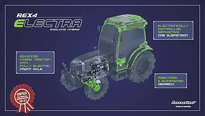 Argo: Der neue Hybridtraktor erhält Auszeichnung