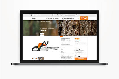 Stihl: Stihl eröffnet neuen Online-Shop vorzeitig