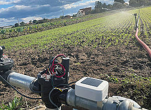 Ein Drittel des Wasser- und Energieverbrauchs soll mit der Spherag-Lösung mit wenig Aufwand in der Landwirtschaft eingespart werden können.