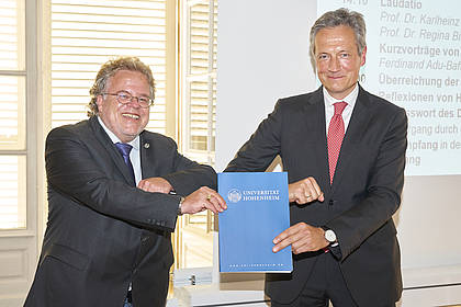 Uni Hohenheim: Markwart von Pentz erhält Ehrendoktorwürde