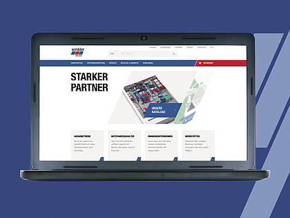 Die neue Webseite von Winkler ist jetzt übersichtlicher strukturiert und mit direktem Zugang zum Onlineshop ausgestattet.
