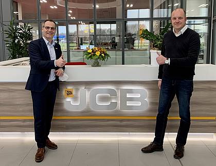 JCB: Vertrieb in Ost-Westfalen wird verstärkt