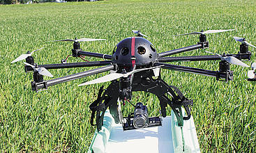 Möglichkeiten der zivilen Drohnen erweitern die Präzisionslandwirtschaft.