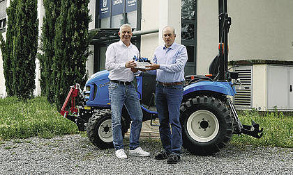 Greenbase: Ab Mai ergänzen Traktoren von LS das Portfolio