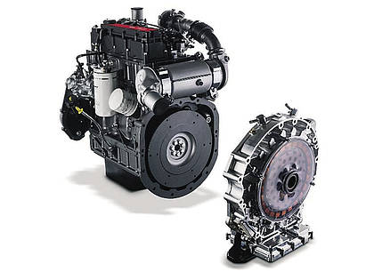 Gut 100 PS Dauerleistung und knapp 115 PS Maximalleistung bringt der dieselelektrische Hybrid-Motor F28 von FPT.