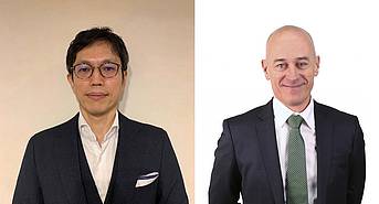 Shinichi Yamada (li.) und Patrick Verheecke übernehmen zum 1. Januar 2022 die Position von Nobushige Ichikawa.