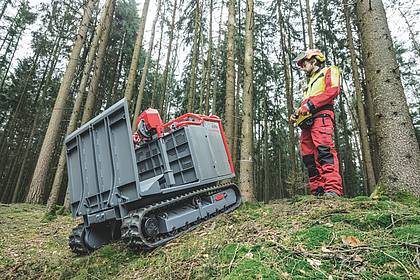Suffel: Innovative Forstmaschine für kleine Flächen