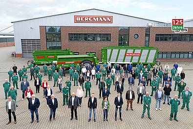 Rund 140 Mitarbeiter bilden das Team von Bergmann.