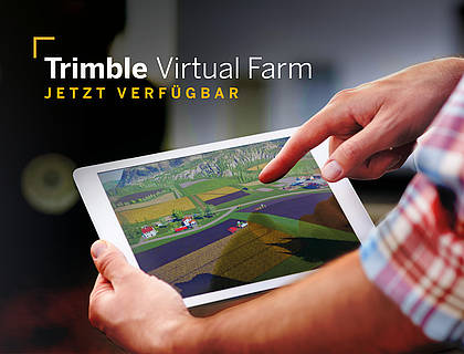 Das Online-Tool von Trimble führt digital durch landwirtschaftliche Betriebe, um gängige Probleme zu identifizieren und Lösungsmöglichkeiten aufzuzeigen.